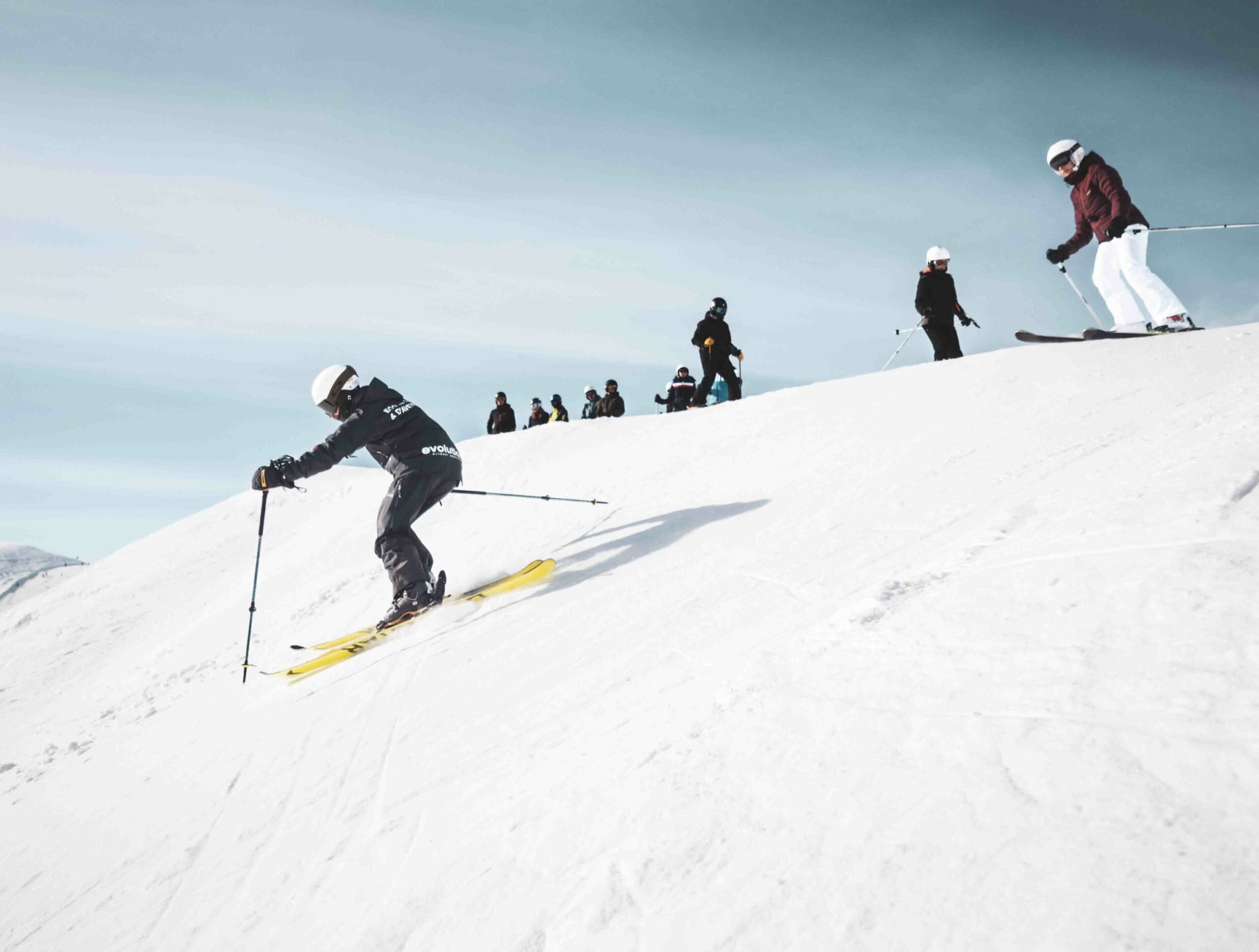 6-day Adult group Ski lessons levels 1 to 3 - Arc Aventures